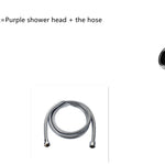 Shower Head Water Saving Flow 360 Degrees Rotating