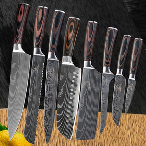 Kitchen Cleaver Slicing Knives