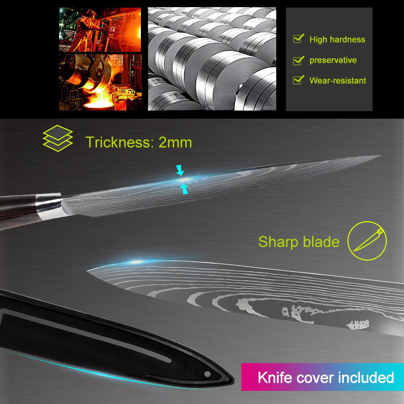 Kitchen Cleaver Slicing Knives