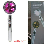 Shower Head Water Saving Flow 360 Degrees Rotating