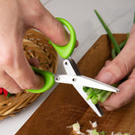 Stainless Steel Onion Cutting Knife Herb