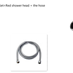 Shower Head Water Saving Flow 360 Degrees Rotating