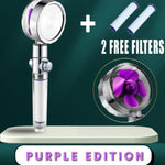 Shower Head Water Saving Flow 360 Degrees Rotating