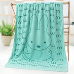 Cartoon Print Bath Towel