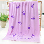 Cartoon Print Bath Towel