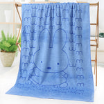 Cartoon Print Bath Towel