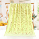 Cartoon Print Bath Towel