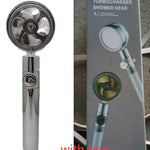 Shower Head Water Saving Flow 360 Degrees Rotating