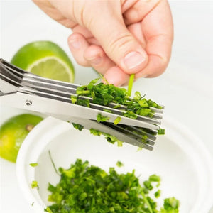 Stainless Steel Onion Cutting Knife Herb
