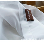 Pure Color Cotton And Linen Window Screen