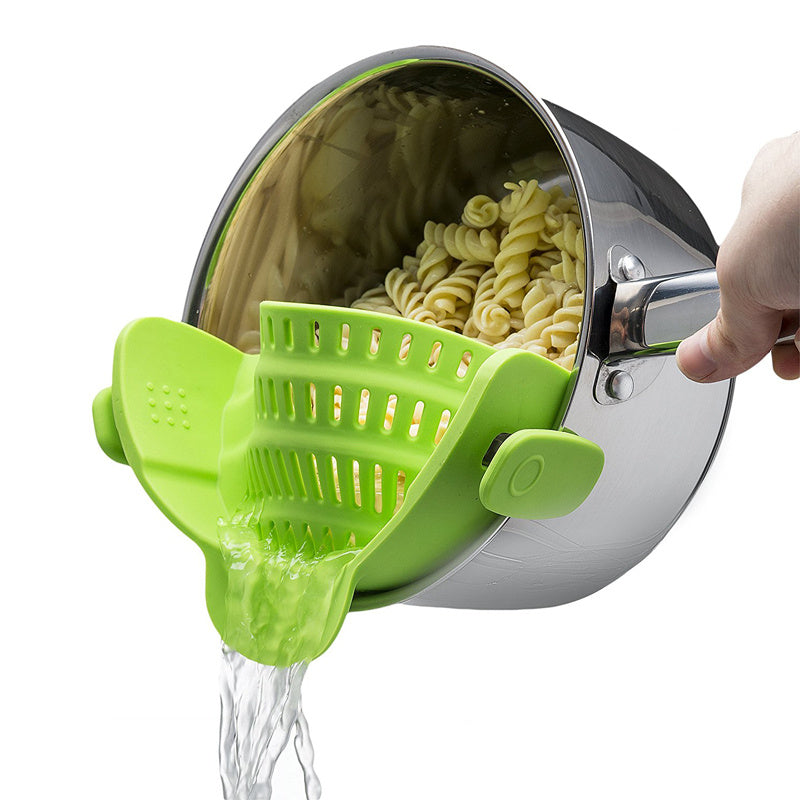Pot Strainer Food Grade Rice Fruit Colander Strainer