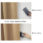 Full Blackout Hot Sale Curtain With Black Lining
