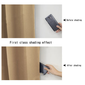 Full Blackout Hot Sale Curtain With Black Lining