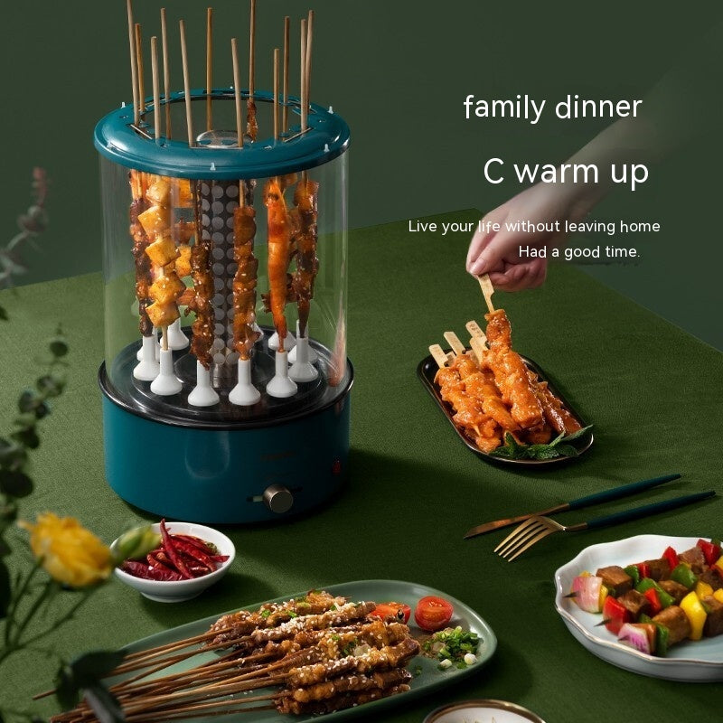 Automatic Multi Function Smoke Free Skewers Machine