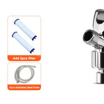 Shower Head Water Saving Flow 360 Degrees Rotating