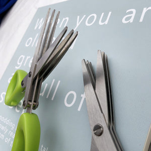 Stainless Steel Onion Cutting Knife Herb