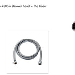 Shower Head Water Saving Flow 360 Degrees Rotating