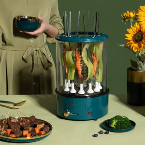 Automatic Multi Function Smoke Free Skewers Machine