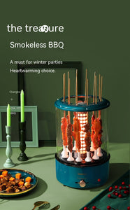 Automatic Multi Function Smoke Free Skewers Machine