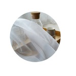 Pure Color Cotton And Linen Window Screen