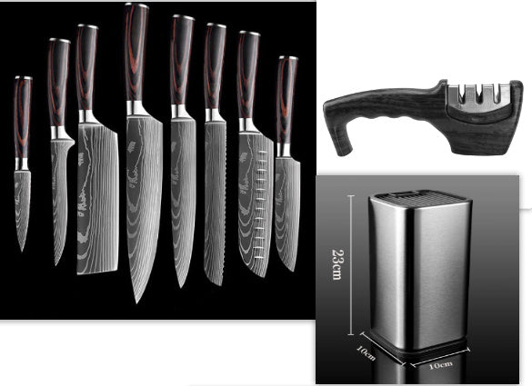 Kitchen Cleaver Slicing Knives