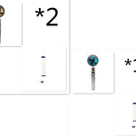 Shower Head Water Saving Flow 360 Degrees Rotating