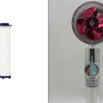 Shower Head Water Saving Flow 360 Degrees Rotating