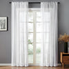 Pure Color Cotton And Linen Window Screen