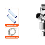 Shower Head Water Saving Flow 360 Degrees Rotating